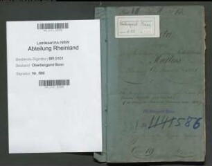 Martins; Geheimer Bergrat und Justitiar des Oberbergamts; Personalakte