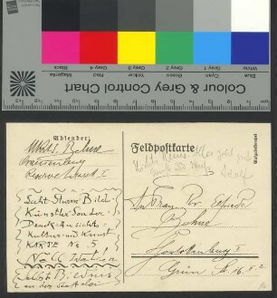 Adolf Behne an Karla und Elfriede Behne
