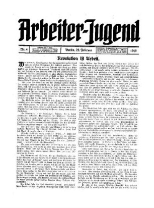 Revolution ist Arbeit