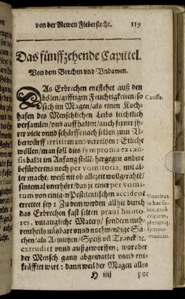 Das fünffzehende Capittel. Von dem Brechen und Undawen