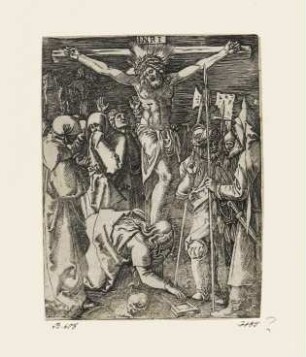 Christus am Kreuz, Blatt 25 der Folge "Passion Christi"