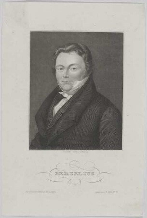 Bildnis des Jöns Jacob Berzelius