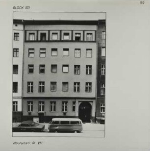 Fotografie: Naunynstr. 81, 1983