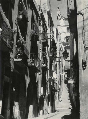 Romantische Gasse in Tarragona