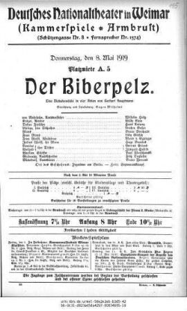 Der Biberpelz