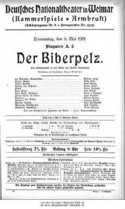 Der Biberpelz