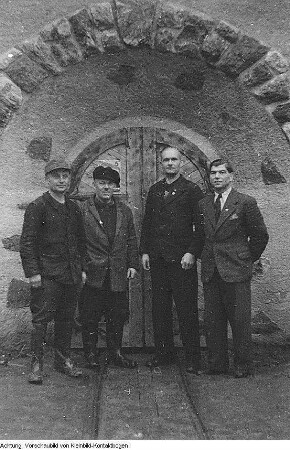 Schmiedeberg-Sadisdorf. Zinngrube Sadisdorf - VEB Zinnerz Altenberg, November 1950