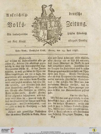 Erster Band. Dreißigstes Stück