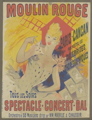 Moulin Rouge. Paris Cancan