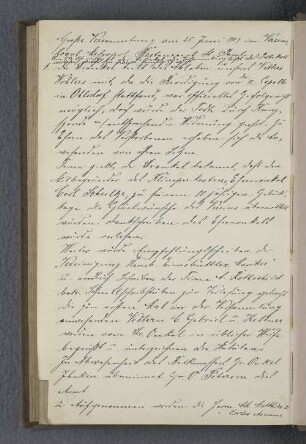 Große Versammlung am 25. Juni 1909