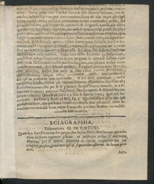 Sciagraphia