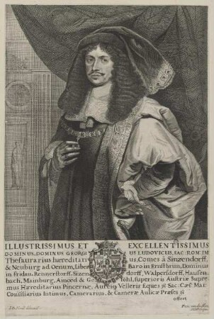 Bildnis des Georgius Ludovicus â Sinzendorff