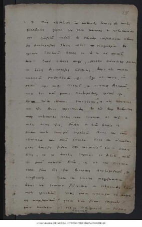 Brief von Philipp Melanchthon an Friedrich Myconius