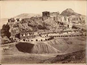 Blick auf die Akropolis, Athen: Ansicht
