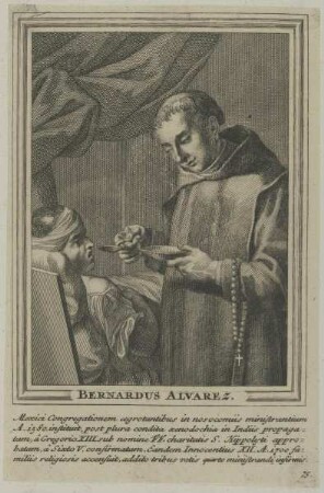 Bildnis des Bernardus Alvarez