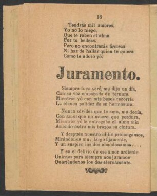 Juramento.