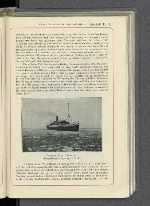 Dampfer "Fürst Bismarck".