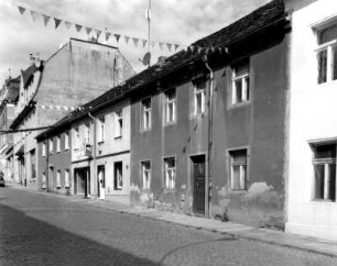 Kamenz, Bautzner Straße 53/57. Wohnhäuser (19. Jh.). Straßenansicht