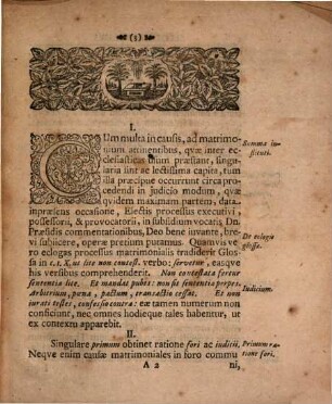 Dissertatione iur. electa processus matrimonialis