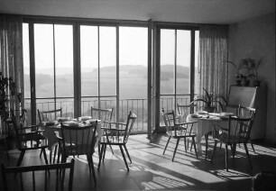St. Georgen (Schwarzwald): Krankenhaus, Ausblick vom Schwesterntagesraum