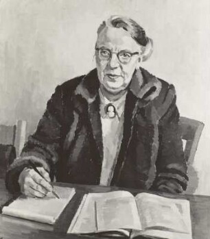 Bildnis Maria Tauberth (Verdiente Lehrerin des Volkes)