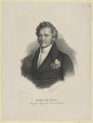 Bildnis des Freyherr von Kesling