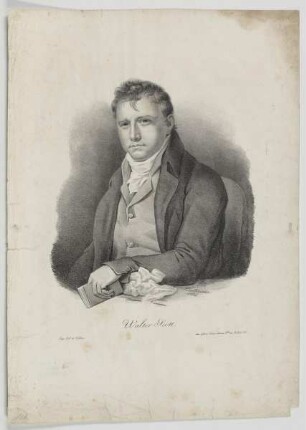 Bildnis des Walter Scott
