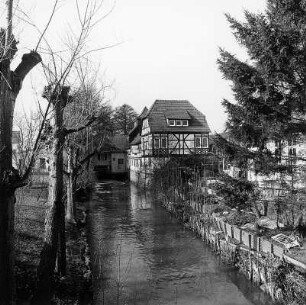 Ehemalige Stadtmühle (Mühlenanlage); Babenhausen, Am Hexenturm 6