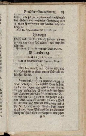 Brauordnung.