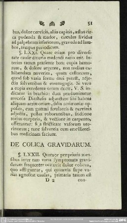 De Colica Gravidarum