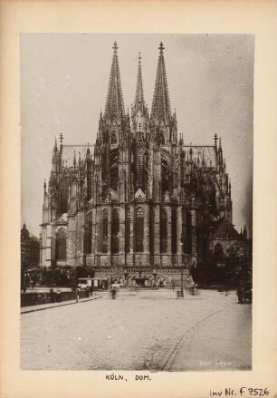 Dom, Köln: Ansicht, Blick auf den Chor
