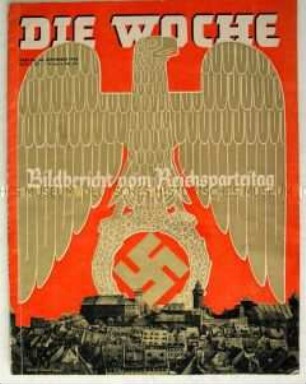 Illustrierte "Die Woche" zum NSDAP-Parteitag in Nürnberg