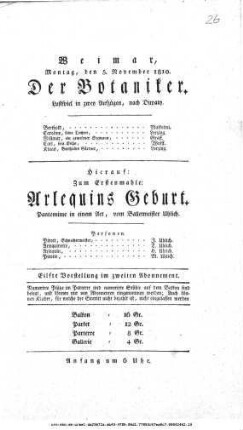 Der Botaniker