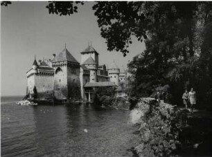 Das Chateau de Chillon bei Montreux