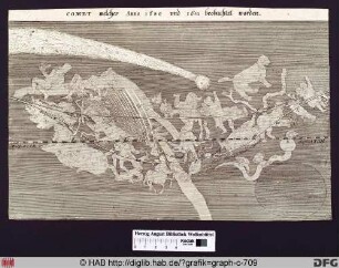 Comet welcher Anno 1680 und 1681 beobachtet worden.