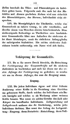 Verkörperung der Gesammtkräfte.