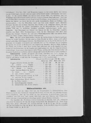 Hülsenfrüchte etc.