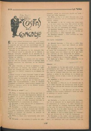 Cositas del congreso