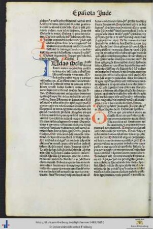 Epistola beati iude apostoli