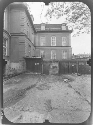 Gotha, Friedrichstraße 5/7. Schloss Friedrichsthal (1707/1708-1711; W. C. Zorn von Plobsheim). Linker Pavillon am Seitenflügel von Nordosten