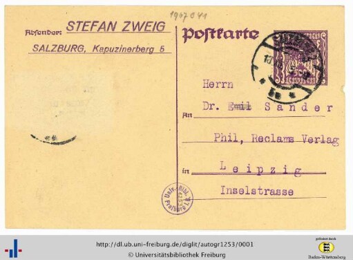 Autogr. Nr. 1253