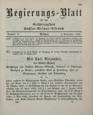 97. Ortsgesetz für die Stadt Apolda, die Benutzung des dortigen städtischen Schlachthofs betreffend