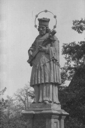 Bamberg: Heiliger Nepomuk auf der Inselbrücke
