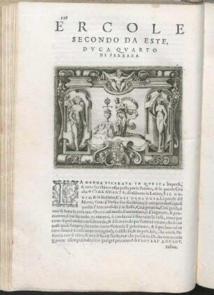 Ercole Secondo Da Este, Dvca Qvarto Di Ferrara.