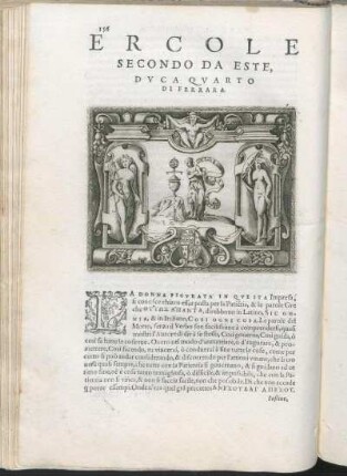 Ercole Secondo Da Este, Dvca Qvarto Di Ferrara.