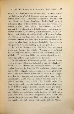 Die Gemälde der herzoglich bayrischen Kunstkammer nach dem Fickler'schen Inventar von 1598
