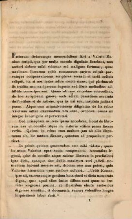 De Cicerone et Livio Valerü Maximi fontibus : Diss. inaug.