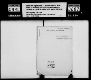 Katz, Isak Meier Erben, Karlsruhe Käufer: Melchior Mosbach, Stukkateur, Karlsruhe Lagerbuch-Nr. 3145 Karlsruhe