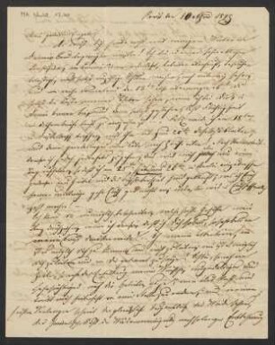 Brief an Albertine Mendelssohn-Bartholdy : 10.04.1833