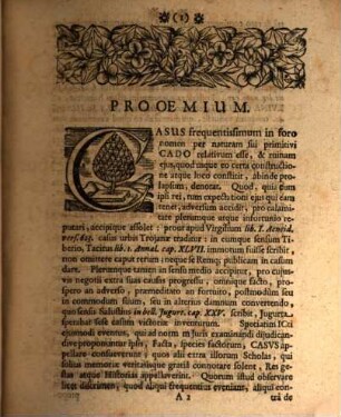 Disputatio Inauguralis Iuridica De Casibus Non Dabilibus